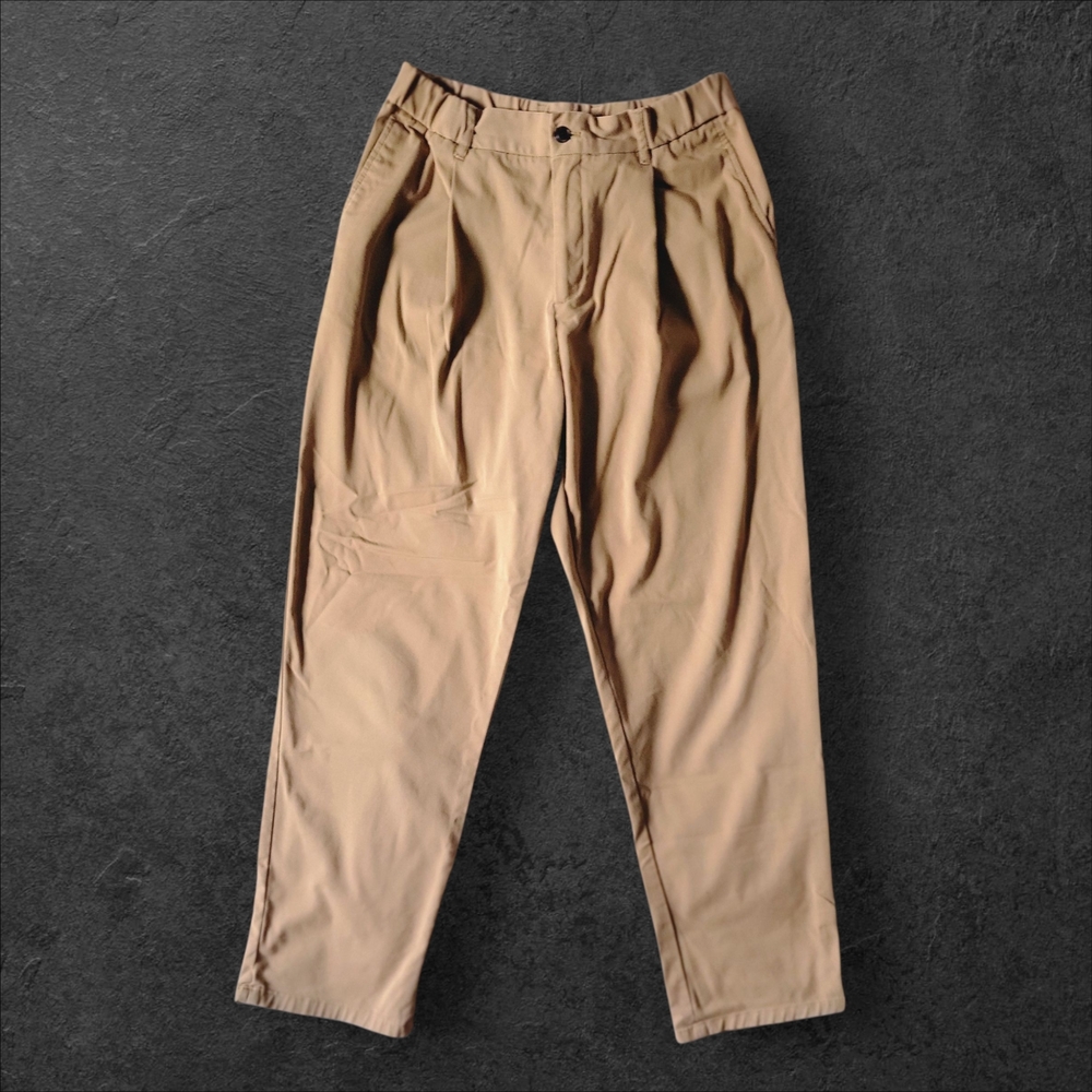 Zara Men's Relaxed Fit Pleated Pants